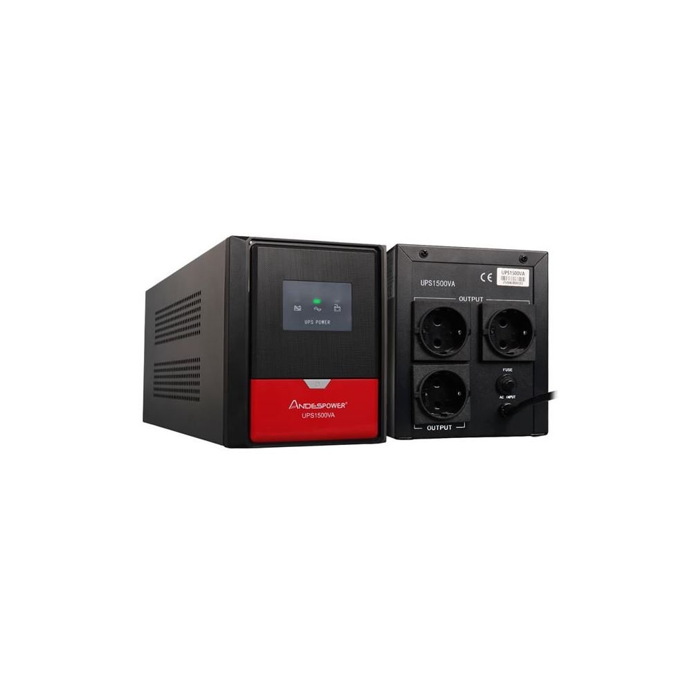 Andespower Ups1500VA 1500VA 12v9aHX2 Ups Kesintisiz Güç Kaynaği Line - İnteraktif