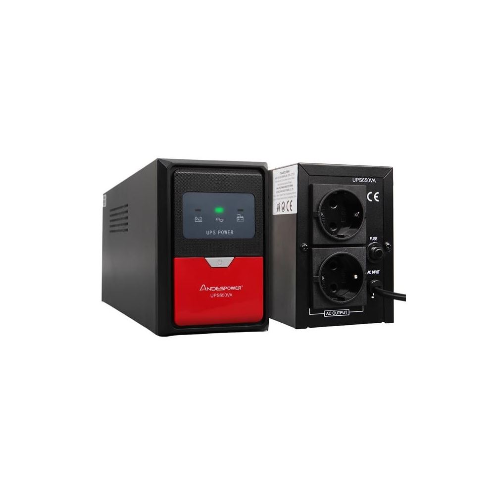 Andespower Ups650VA 650VA 12v7.5ah Ups Kesintisiz Güç Kaynaği Line - İnteraktif