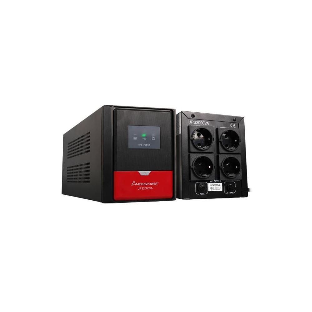 Andespower Ups2000VA 2000VA 12v9aHX2 Ups Kesintisiz Güç Kaynaği Line - İnteraktif