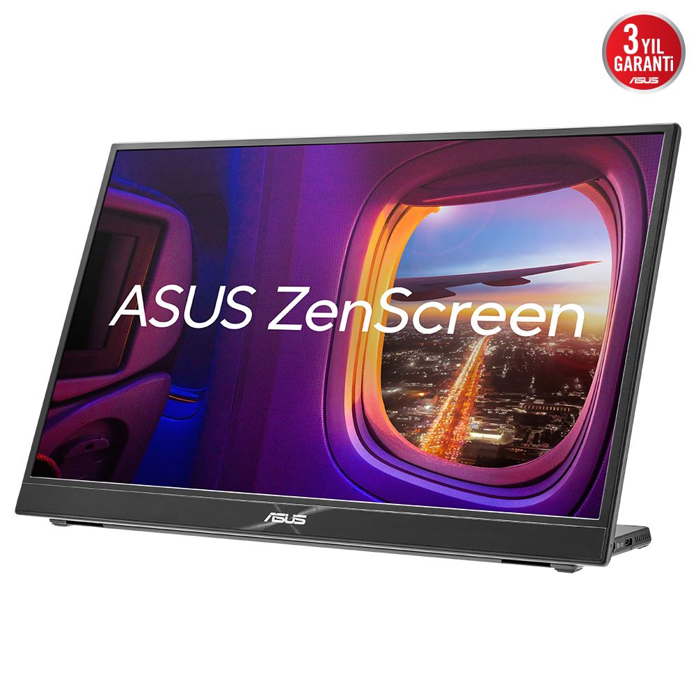 Asus Zenscreen Mb16qhg 15.6 Ips 2560x1440 5ms 120hz 500cd Hdmı Usb-C 3yıl Mat Ekran  L Stand  Eyecare Taşınabilir Usb Monıtor