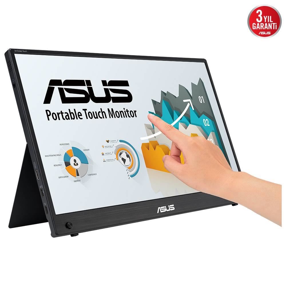 Asus ZenScreen Touch MB16AMTR 15.6" 5 ms Full HD IPS Type-C 60 Hz Dokunmatik Taşınabilir Monitör