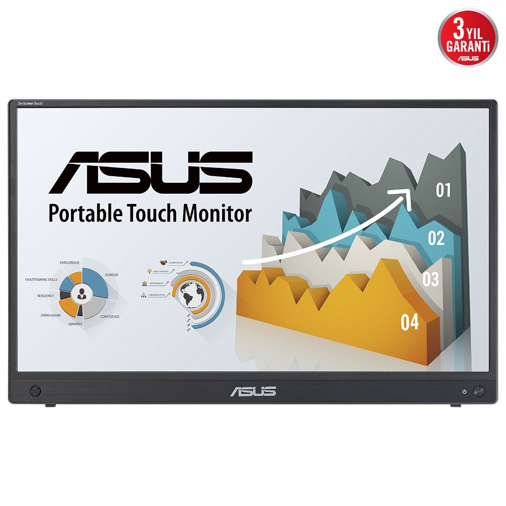 Asus ZenScreen Touch MB16AMTR 16" IPS USB Dokunmatik Taşınabilir Monitör