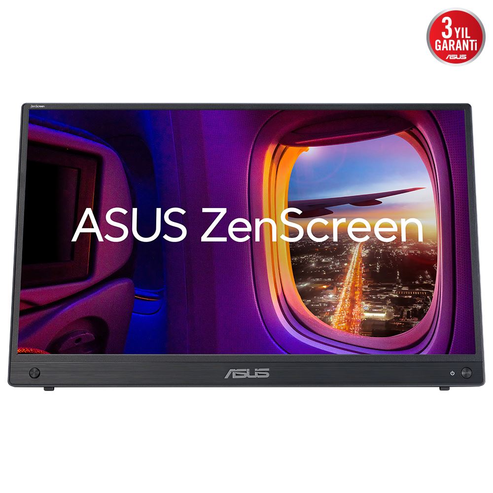 Asus Zenscreen Mb16ahg 15.6 Ips 1920x1080 3ms 144hz 300cd Mini-Hdmı Usb-C 3yıl Mat Ekran, Eyecare Taşınabilir Usb Monitör