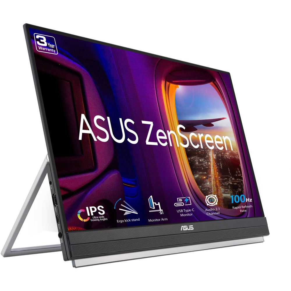 Asus ZenScreen MB229CF 22" 100Hz FHD IPS Taşınabilir Monitör