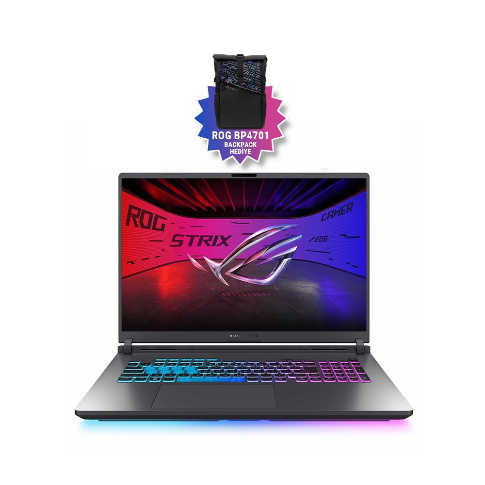 Asus Rog Strix G18 G815lr-s9154 12gb Geforce Rtx5070 Ti 175w Intel Ultra 9 275hx 32gb Ram 1tb Ssd 18 İnç Wqxga 240hz