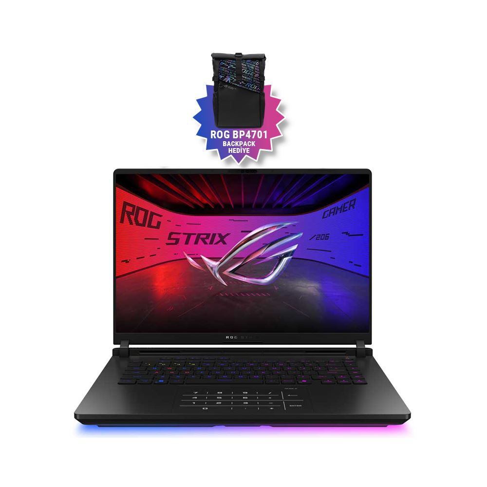 Asus Rog Strix Scar 16 G635lx-rw143 24gb Geforce Rtx5090 175w Intel Ultra 9 275hx 32gb Ram 1tb Performance Ssd 16 İnç Wqxga 240hz