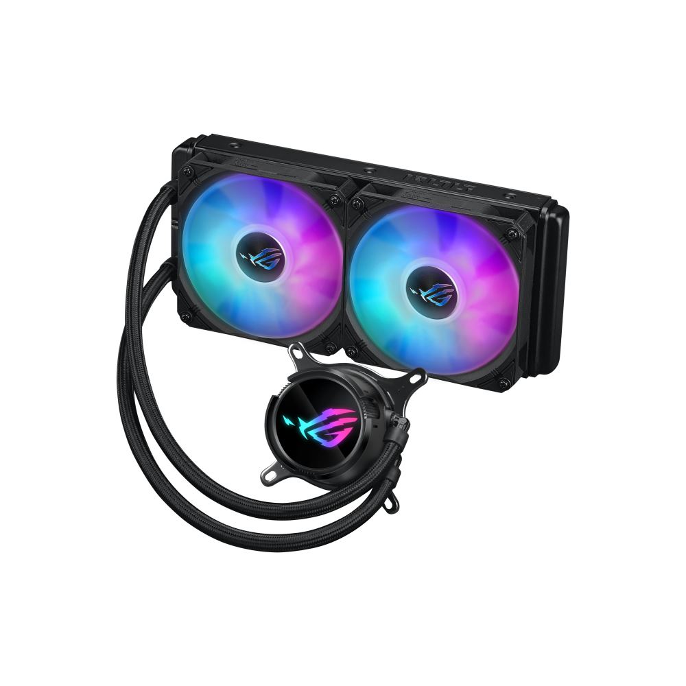 Asus Rog Strıx Lc Iıı 240 Argb Aura Sync Rgb 120mm*2 Adreslenebilir Rgb Fan Cpu Sıvı Soğutucusu 6 Yıl Garanti