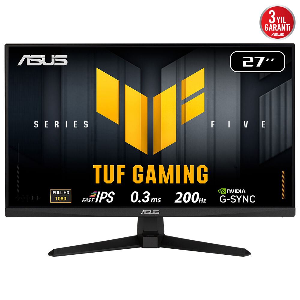 27 Asus Tuf Gamıng Vg279q5a 0.3ms 200hz Aı Elmb Sync Fhd Fast Ips Gamıng