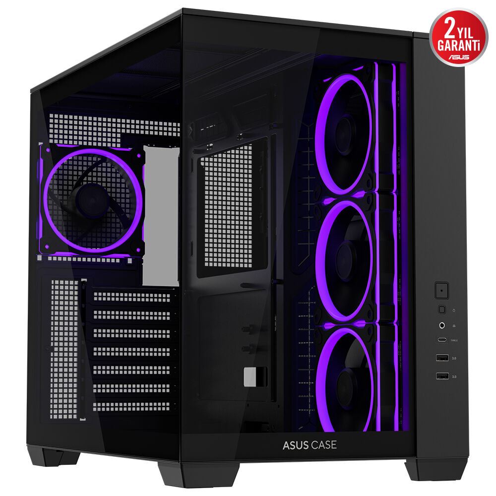 Asus A32 Plus M-Atx 3.2 Gen 2x1 Type C Portu Ve 360mm Aıo Cpu Soğutucu & 420mm Ekran Kartıyla Uyumlu