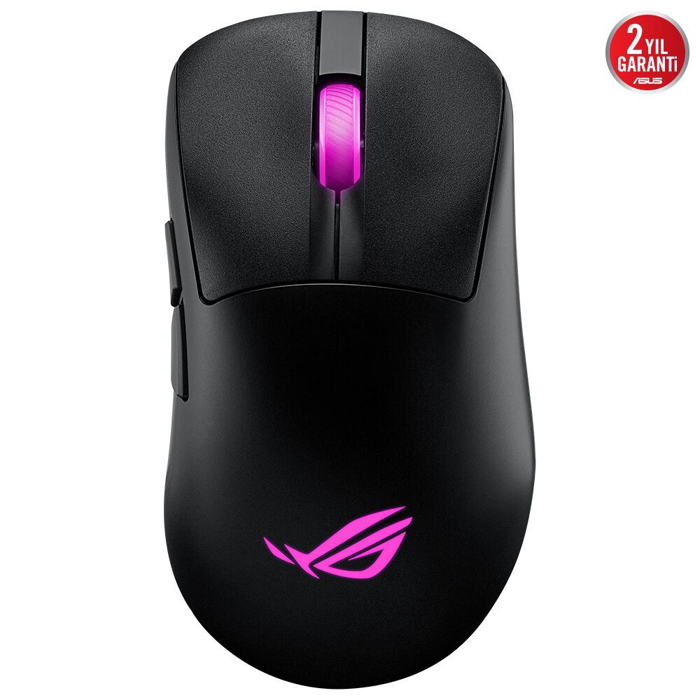 Asus P722 Rog Kerıs Iı Orıgın Oyuncu Mouse 64g Hafıf Ergonomık Degıstırılebılır Swıtch Yuvası 42k Optık Sensor
