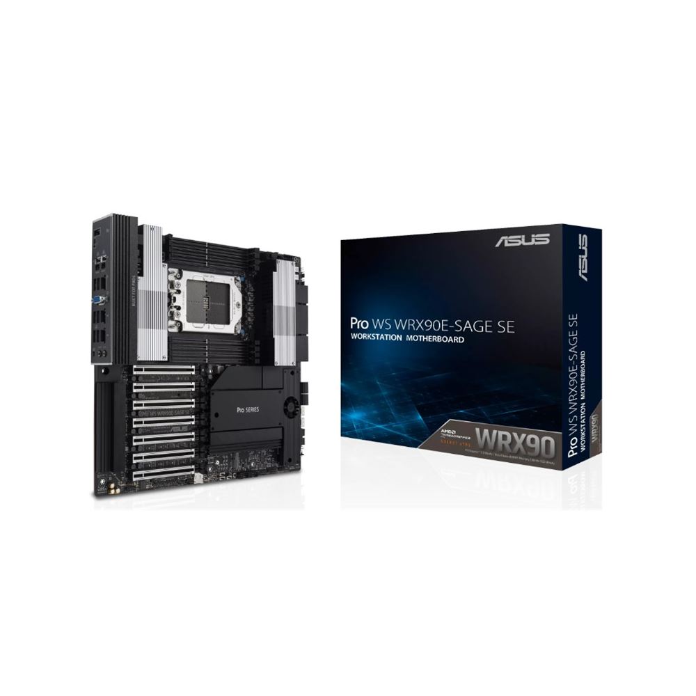 Asus Pro Ws Wrx90e-sage Se Ddr5 Vga 4xm.2 Str5 (amd Threadrıpper Pro 7000 Wx Serisi İşlemci Uyumu)