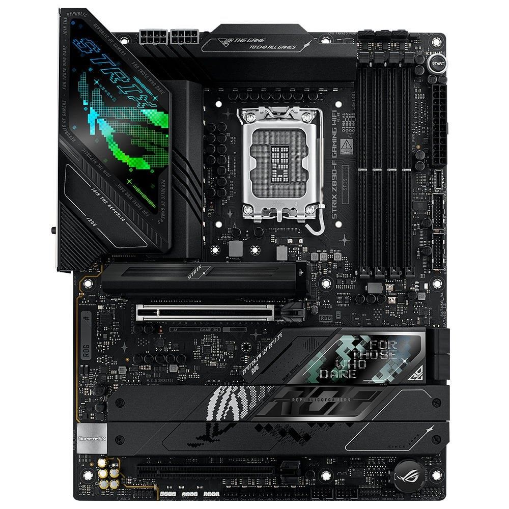 Asus ROG Strix Z890-F Gaming WiFi DDR5 8600MHz(OC) LGA1851 M.2 mATX Anakart