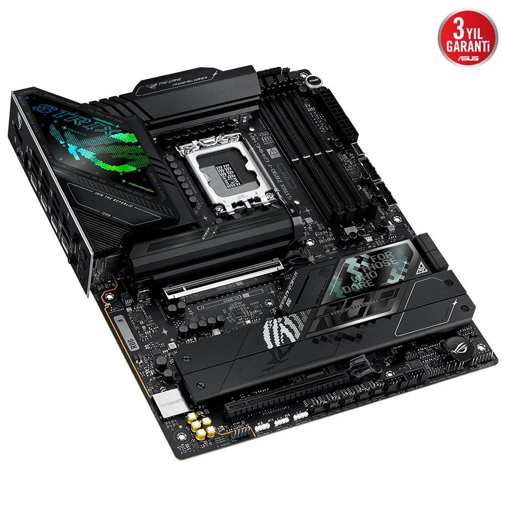 Asus ROG Strix Z890-F Gaming WiFi DDR5 8600MHz(OC) LGA1851 M.2 mATX Anakart