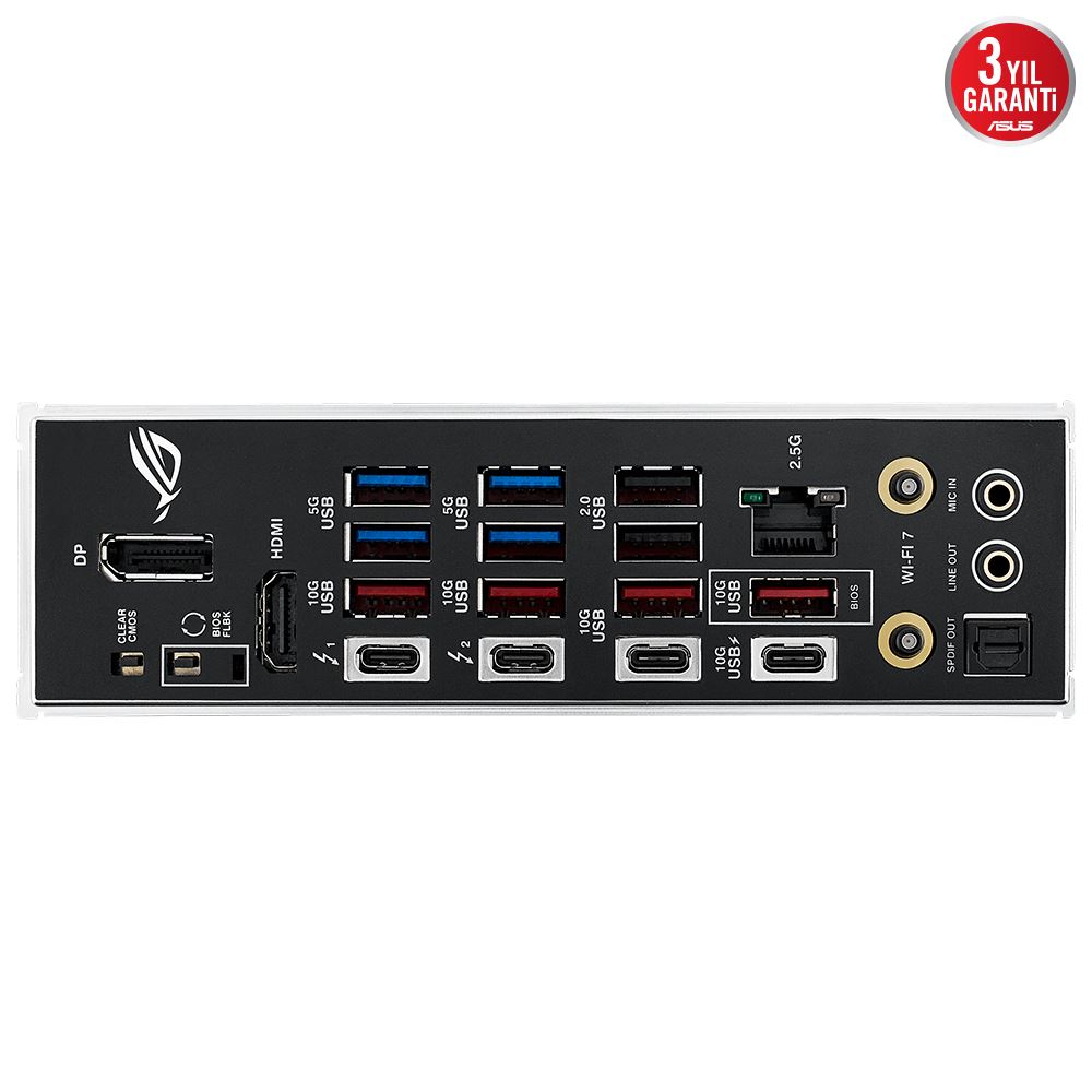 Asus Rog Strıx Z890-a Gamıng Wıfı Ddr5 9066mt/s 1xhdmı 1xdp 2xusb Type-c 5xm.2 Atx 1851p(ıntel Ultra Processors Serıes2)