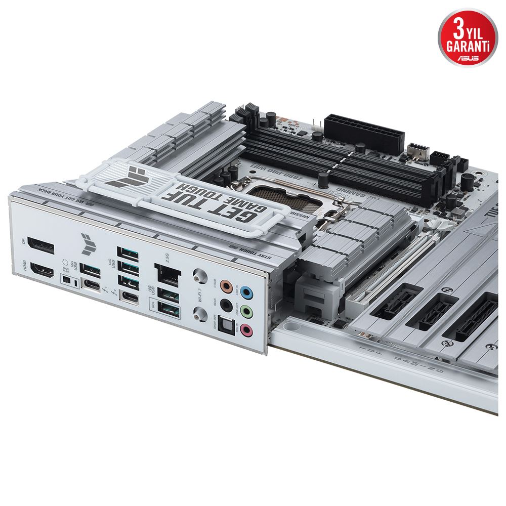 Asus Tuf Gamıng Z890-pro Wıfı Ddr5 9066mt/s 1xhdmı 1xdp 2xusb Type-c 4xm.2 Atx 1851p (ıntel Ultra Processors Serıes 2)