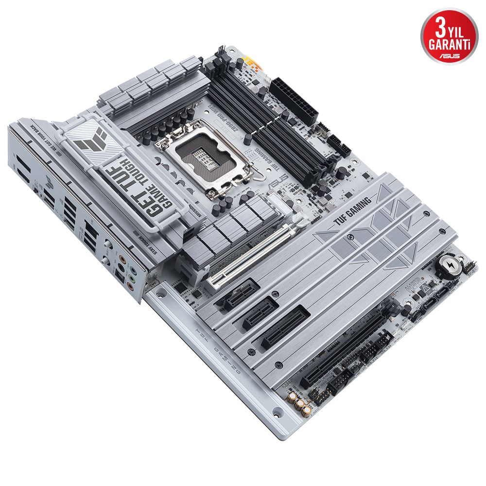 Asus Tuf Gamıng Z890-pro Wıfı Ddr5 9066mt/s 1xhdmı 1xdp 2xusb Type-c 4xm.2 Atx 1851p (ıntel Ultra Processors Serıes 2)