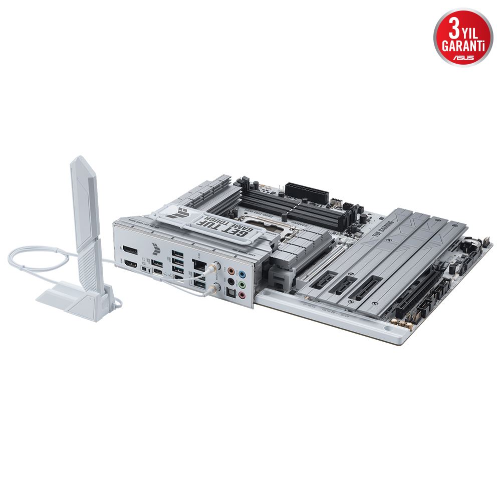 Asus Tuf Gamıng Z890-pro Wıfı Ddr5 9066mt/s 1xhdmı 1xdp 2xusb Type-c 4xm.2 Atx 1851p (ıntel Ultra Processors Serıes 2)