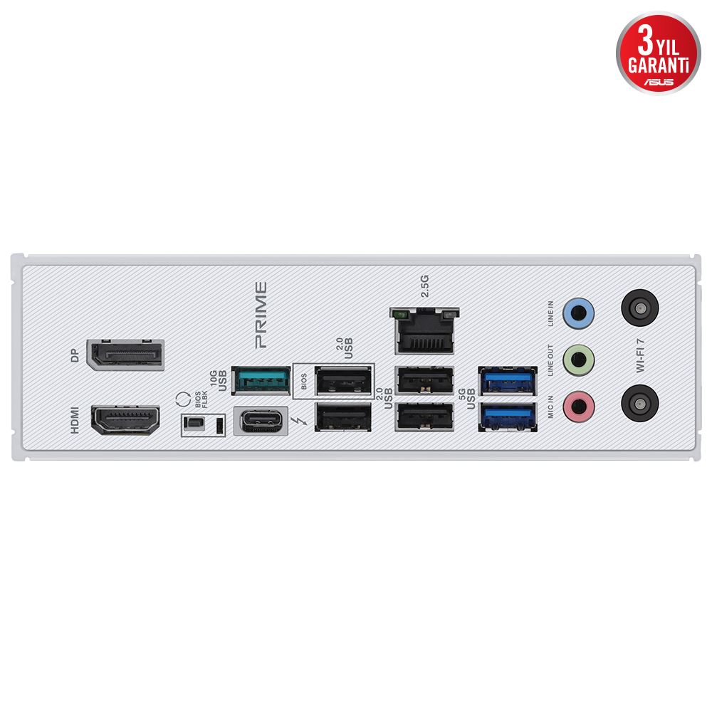 Asus Prıme Z890-p Wıfı Ddr5 8666mt/s 1xhdmı 1xdp 1xusb Type-c 4xm.2 Atx 1851p (ıntel Ultra Processors Serıes 2)