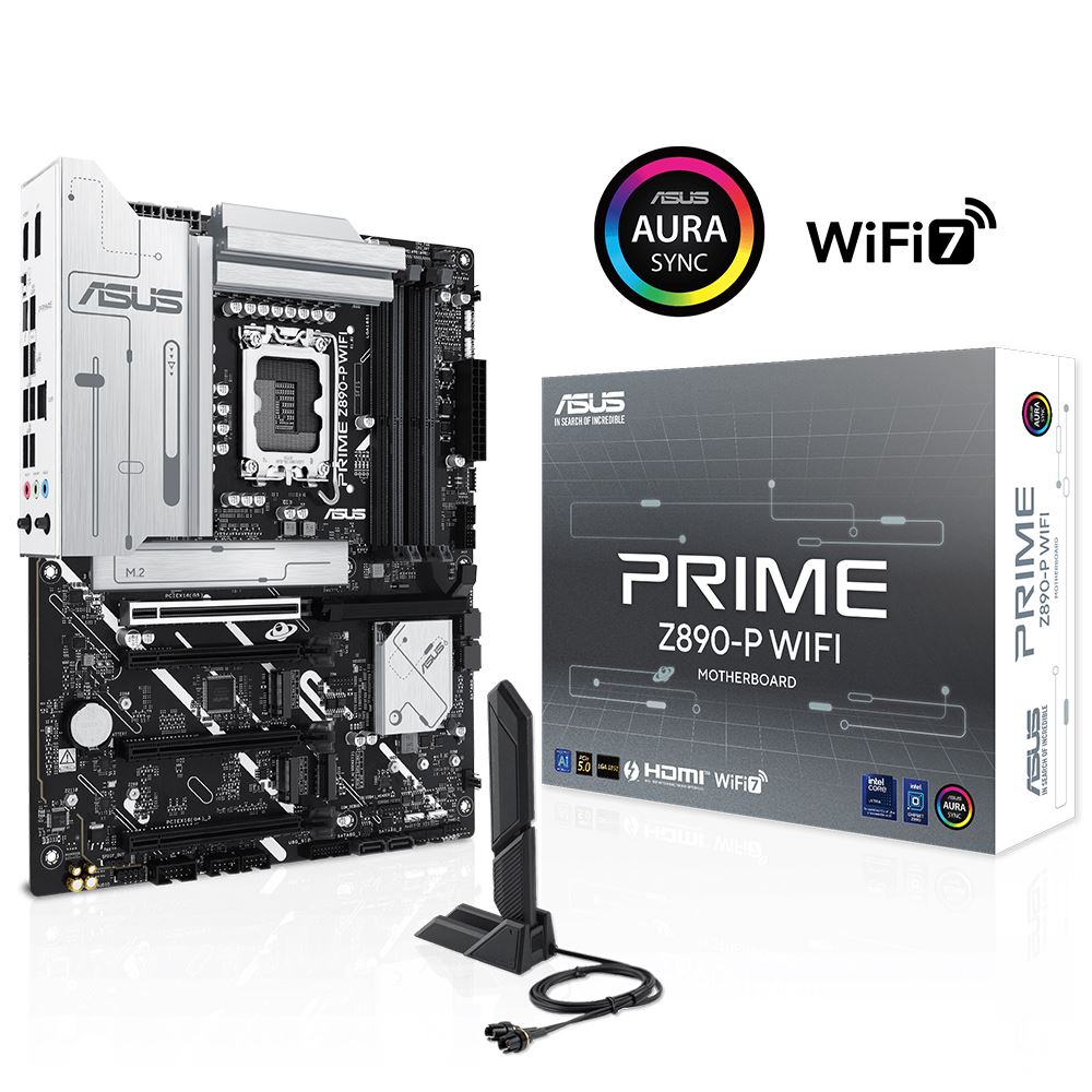Asus Prıme Z890-p Wıfı Ddr5 8666mt/s 1xhdmı 1xdp 1xusb Type-c 4xm.2 Atx 1851p (ıntel Ultra Processors Serıes 2)