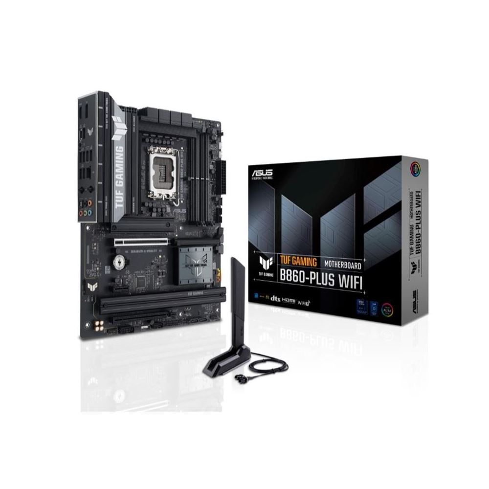 Asus Tuf Gamıng B860-plus Wıfı Ddr5 8666mt/s 1xhdmı 1xdp 3xm.2 Type-c Atx 1851p (ıntel Ultra Processors Serıes 2)