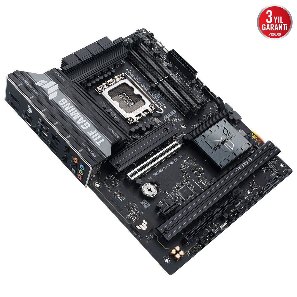 Asus TUF Gaming B860-Plus WiFi DDR5 8666MHz(OC) LGA1851 M.2 mATX Anakart