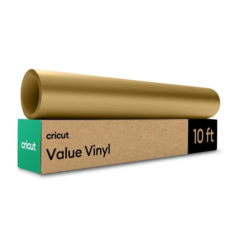 Cricut 2012037 Ekonomik Vinil Kalici 30.5cm X 3m Altin