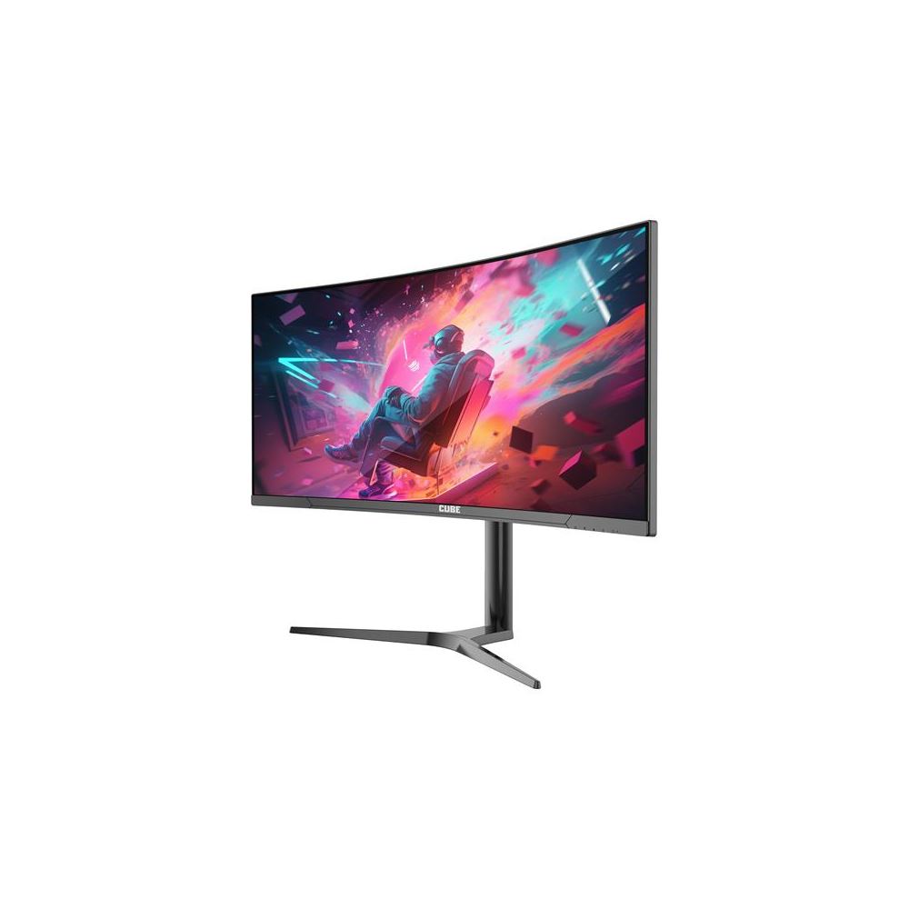 34 Cube Pa-34v165c Va 1ms 165hz Hdmı Dp Type-c Usb 2k Wqhd 3440x1440 Freesync Curved Yukseklık Ayarı Vesa Rgb Sıyah Gamı