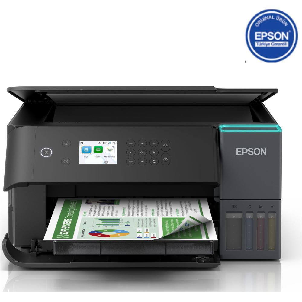 Epson Ecotank L6360 Wi-fi+tarayıcı+fotokopi+dubleks Çok Fonksiyonlu Tanklı Yazıcı C11cl42402