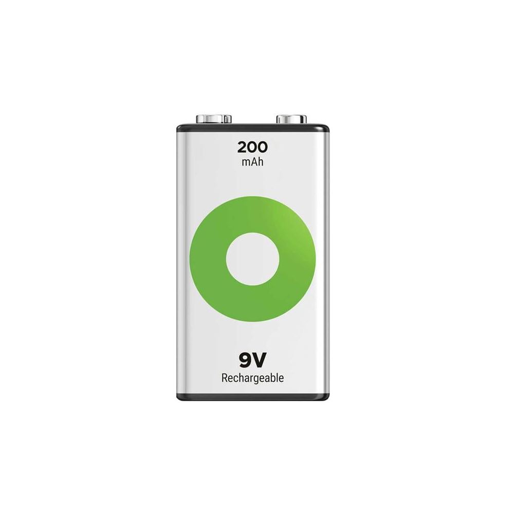 Gp Batteries Recyko 200 Mah 9v Boy Ni-mh Şarjlı Pil Tekli Paket