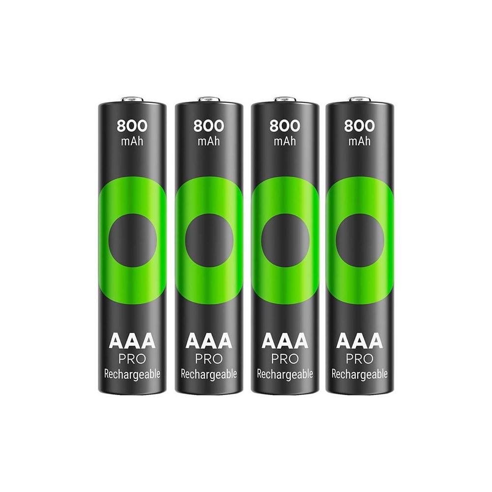 Gp Recyko Pro 800 Mah Ni-mh 1.2 Volt Aaa İnce Kalem Şarjlı Pil 4lü Paket
