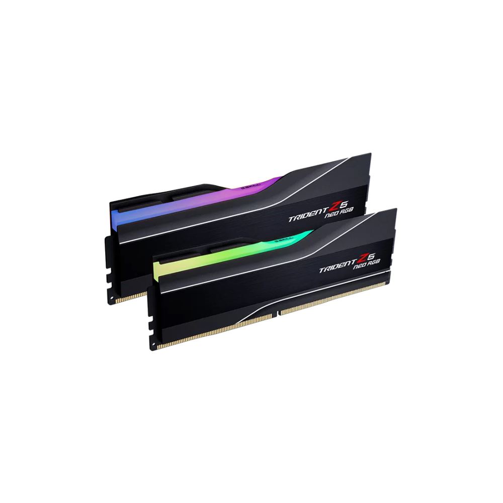 G.Skill Trident Z5 Neo RGB 64GB (2X32GB) DDR5 6000MHz CL30 1.40V AMD EXPO RAM Bellek