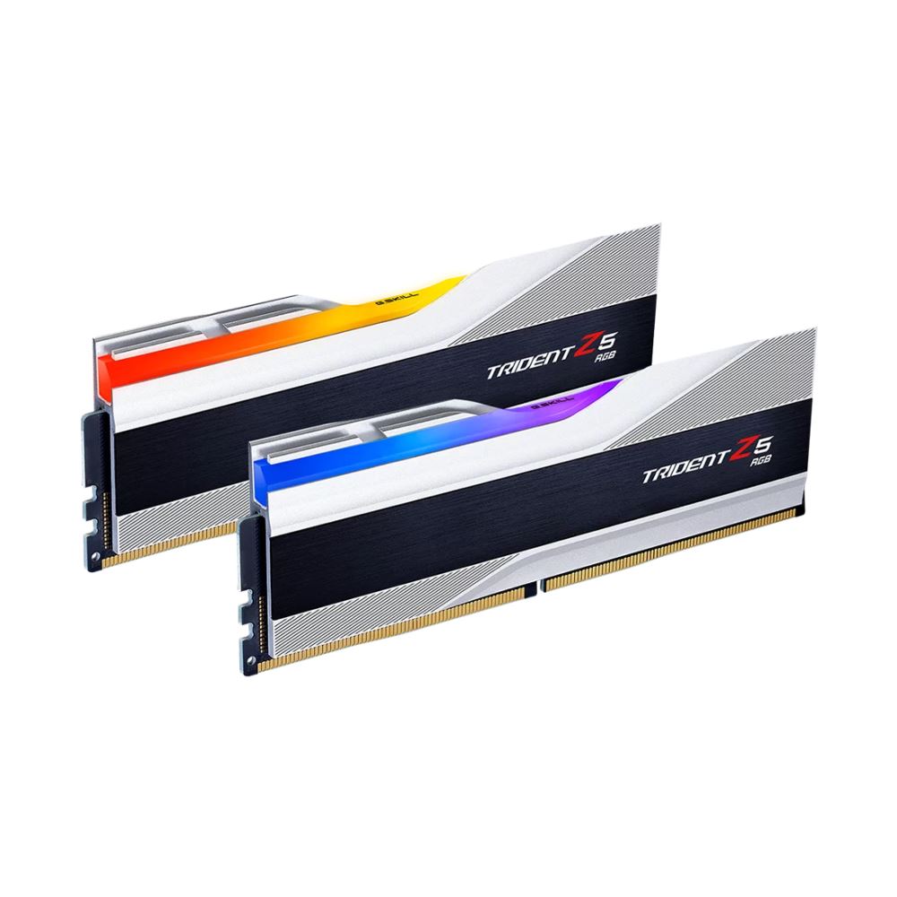 G.Skill Trident Z5 RGB Silver 64GB (2X32GB) DDR5 6000MHz CL30 1.40V RAM Bellek