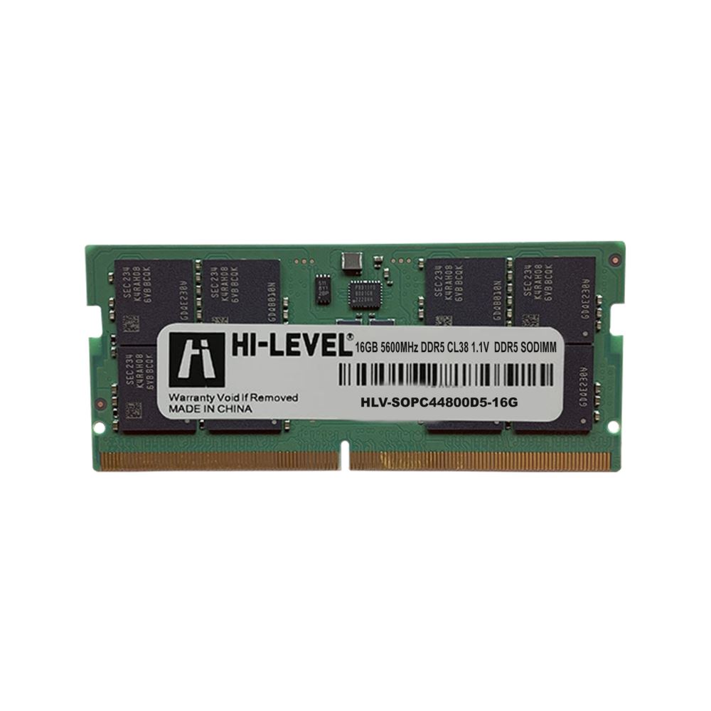 16gb Hı-level Ddr5 5600mhz Sodımm 1.1 Hlv-sopc44800d5-16g