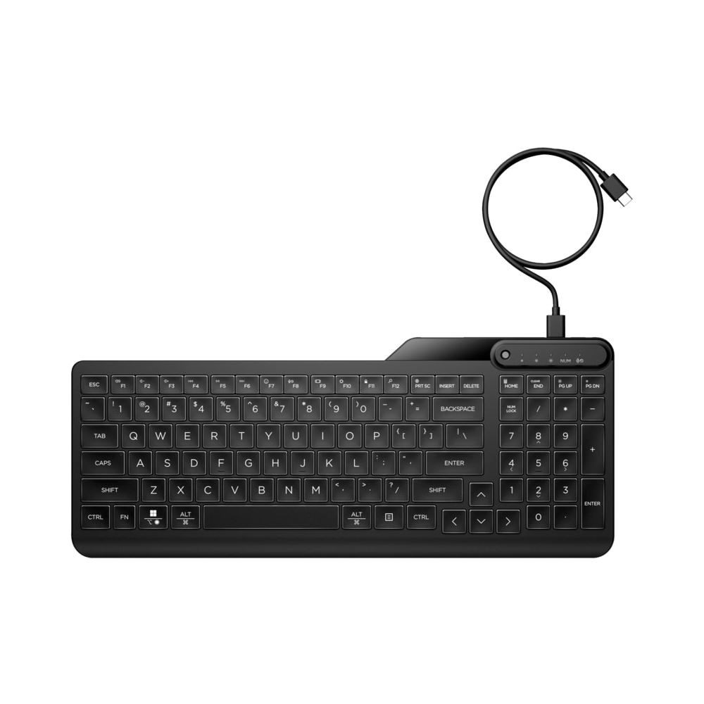 Hp 7n7c1aa 405 Backlıt Wıred Keyboard Turkısh