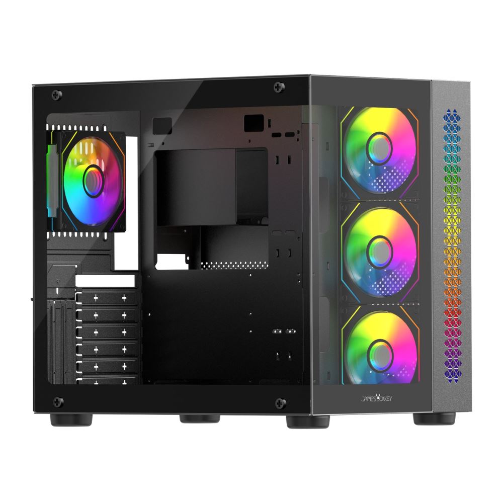 James Donkey Stark S800 4x Argb Black Kasa 750w