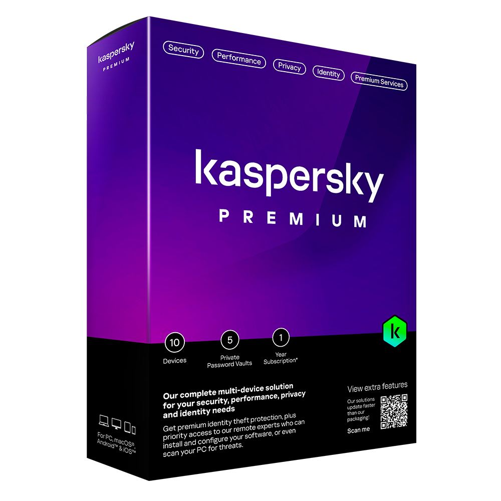 KASPERSKY PREMIUM 3 TOTAL SECURITY (3 KULLANICI 1 YIL)