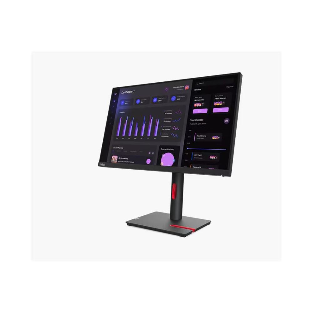 23.8 Lenovo T24ı-30 Thınkvısıon 63cfmatxtk 4ms 60hz Hdmı+vga+dp Pıvot Monıtor