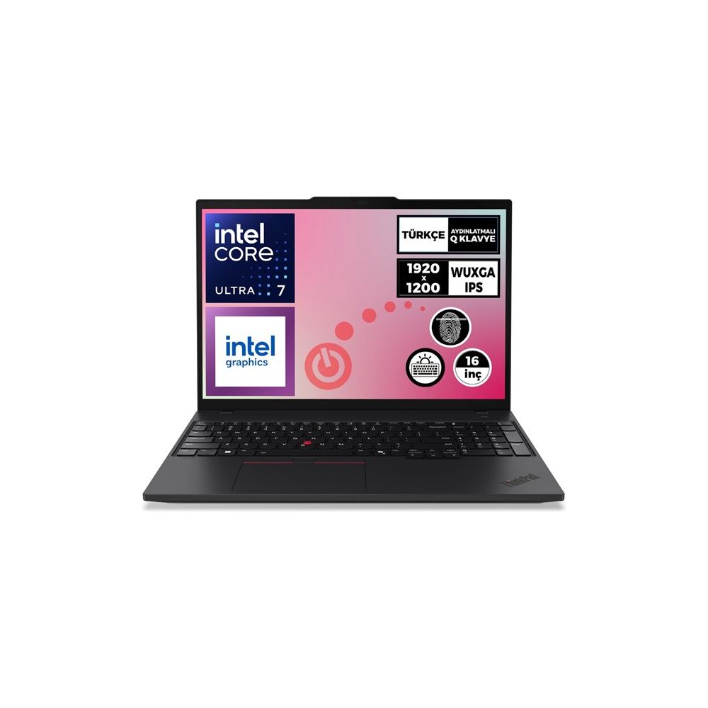 Lenovo Nb E16 Thınkpad 21ma008xtx Ultra7 155h 16gb 512ssd O/b 16 Dos