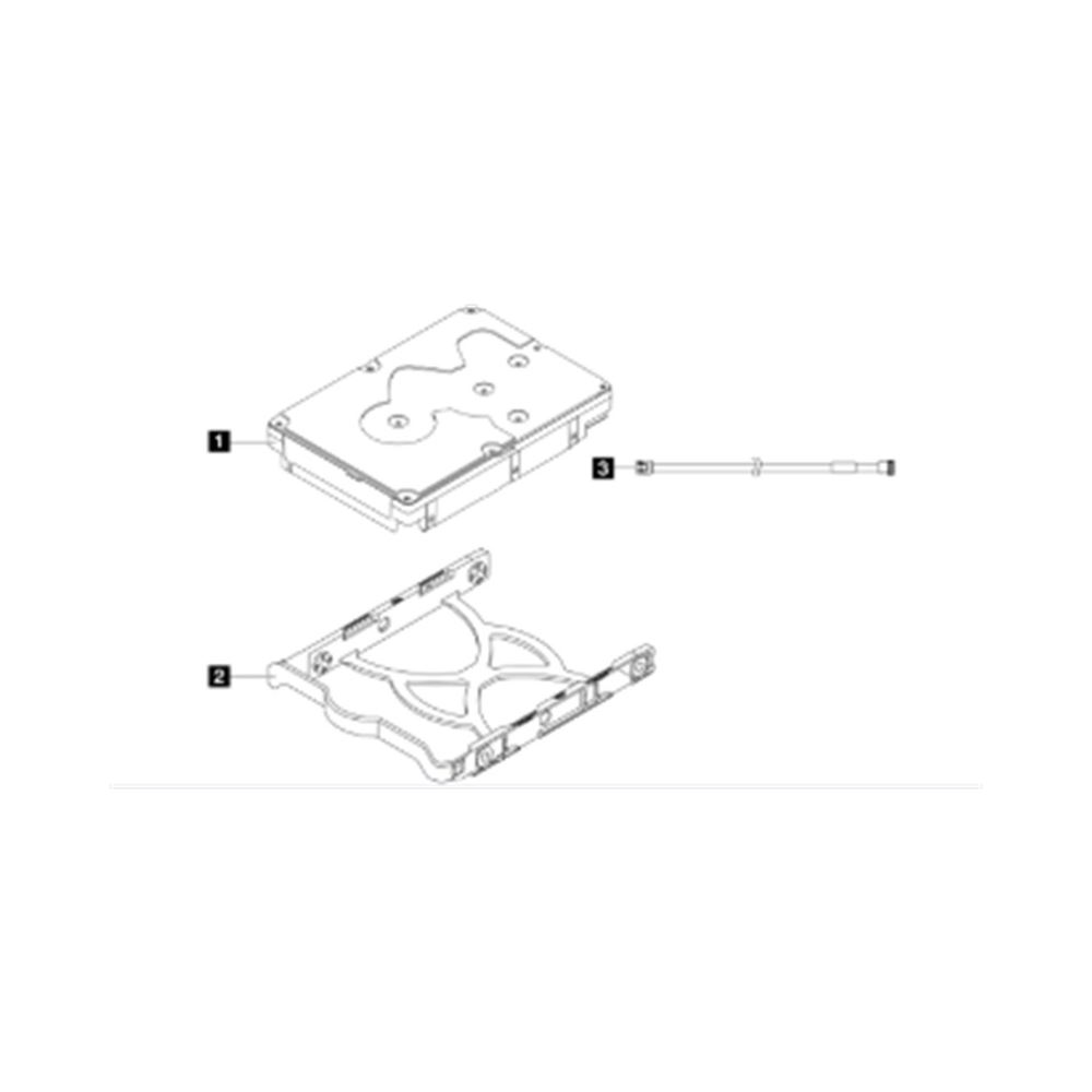 Lenovo Thınksystem 4xb7a77446 St50/st45 Serıes 3.5 2tb 7.2k Sata6gb Non-hot Swap 512n Hdd