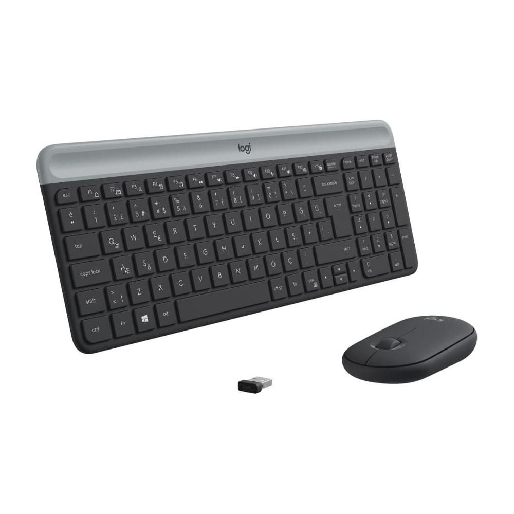 Logitech Mk470 Kablosuz Klavye Mouse Seti Siyah 920-009435