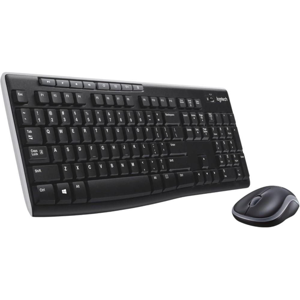 Logitech Mk270 Kablosuz Usb Alıcılı Türkçe Q Klavye Mouse Seti - Siyah 920-004525