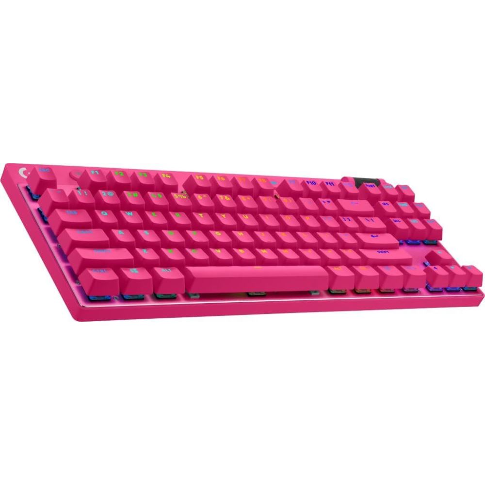 Logitech G Pro X Tkl Lightspeed Kablosuz Lighsync Rgb İngilizce Oyun Klavyesi - Pembe 920-012159