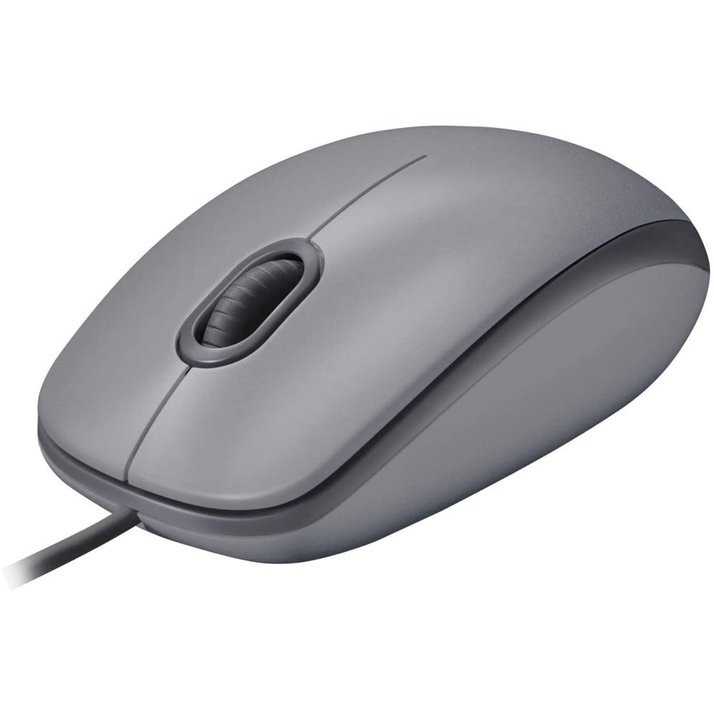 Logıtech M110 Sessiz Tam Boyutlu Kablolu Usb-A Bağlantılı Optik Mouse - Gri 910-006760
