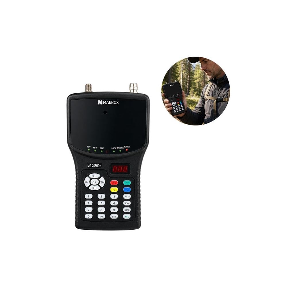 Magbox Mg-256hd+ 4.3" İnç Spektrumlu Uydu Yön Bulucu