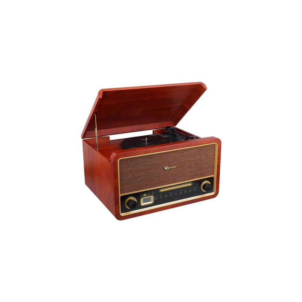 Magicvoice F29 Retro Vintage Çanta Pikap - Cd - Radyo - Bluetooth - Aux - Usb Mp3 Çalar