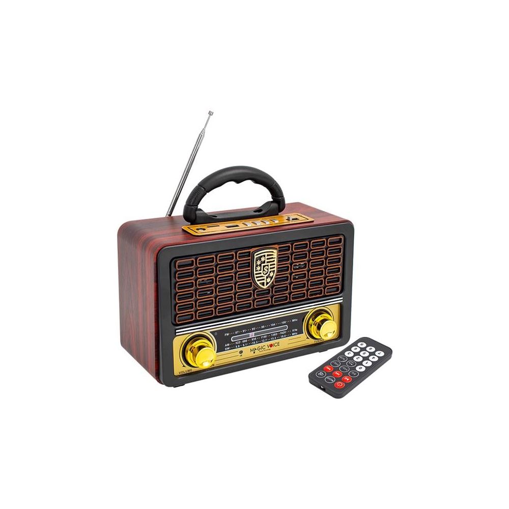 Magicvoice Mv-110bt Usb - Sd - Fm - Bluetooth Destekli Nostaljik Radyo