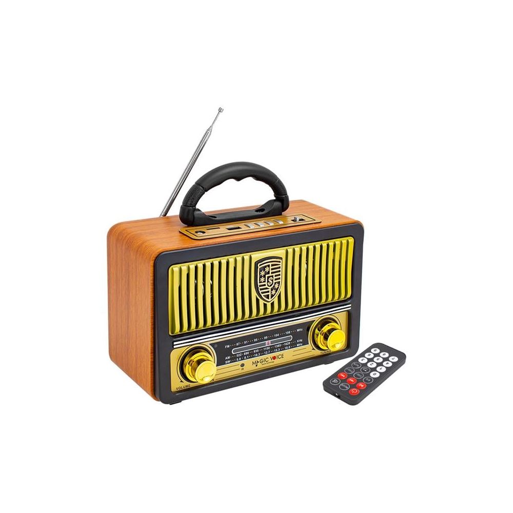 Magicvoice Mv-112bt Usb - Sd - Fm - Bluetooth Destekli Nostaljik Radyo