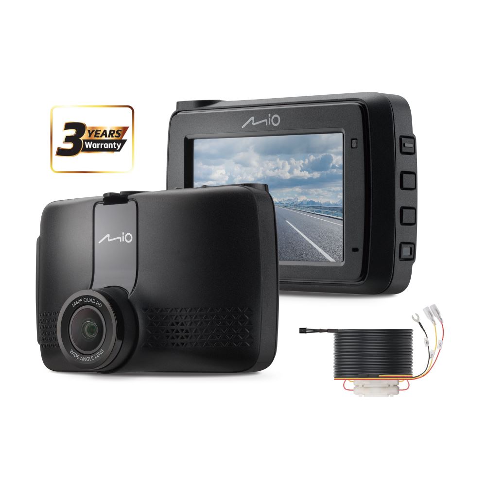 Mio MiVue 802W Pro 2.5K WQHD HDR G-Sensor Dahili Park Modu 2.7" Wi-Fi Araç İçi Ön Kamera