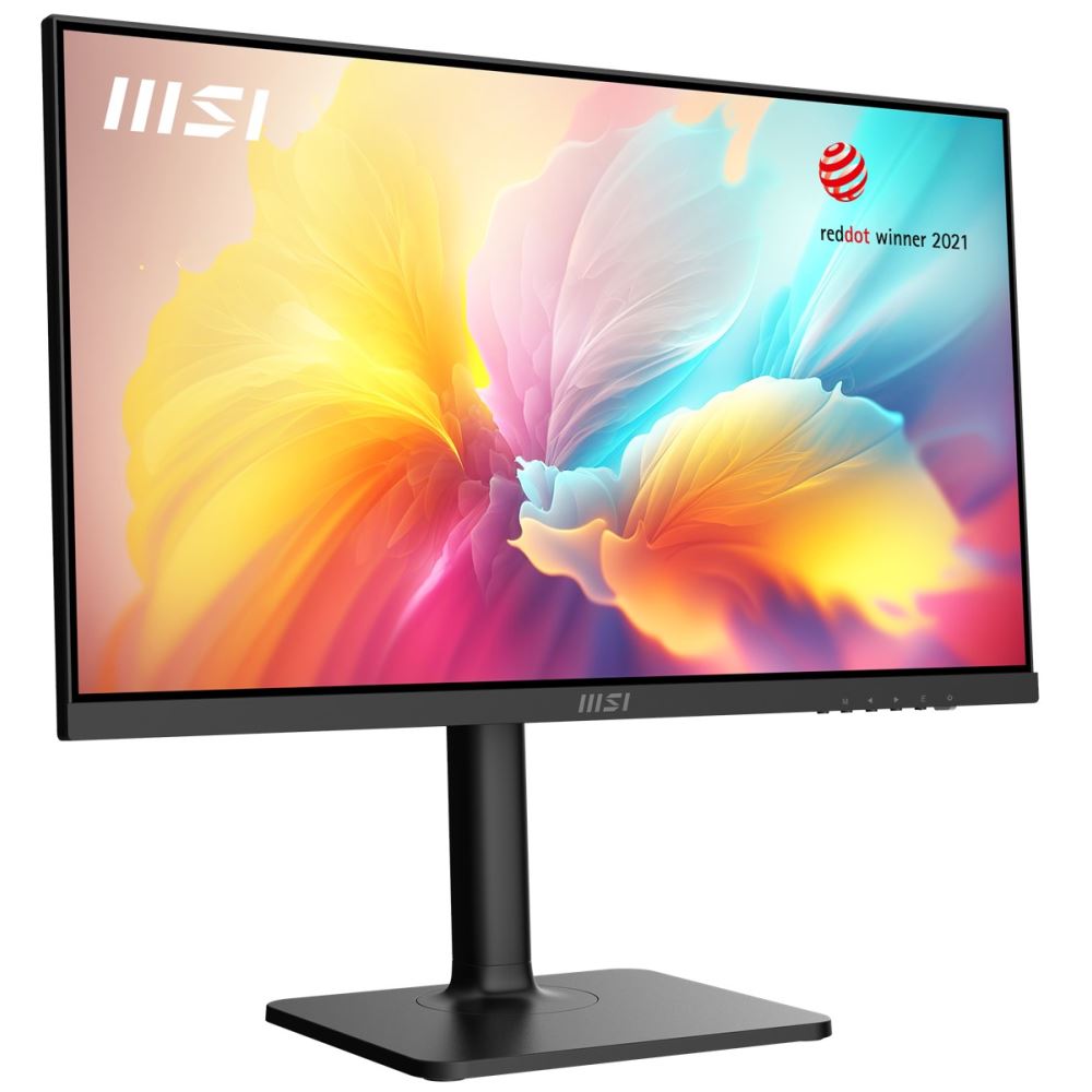 Msı 23.8 Modern Md2412p 1920x1080 (Fhd) 16:9 Flat Ips 100hz 1ms Adaptıve-Sync Pıvot Type-C Monıtor