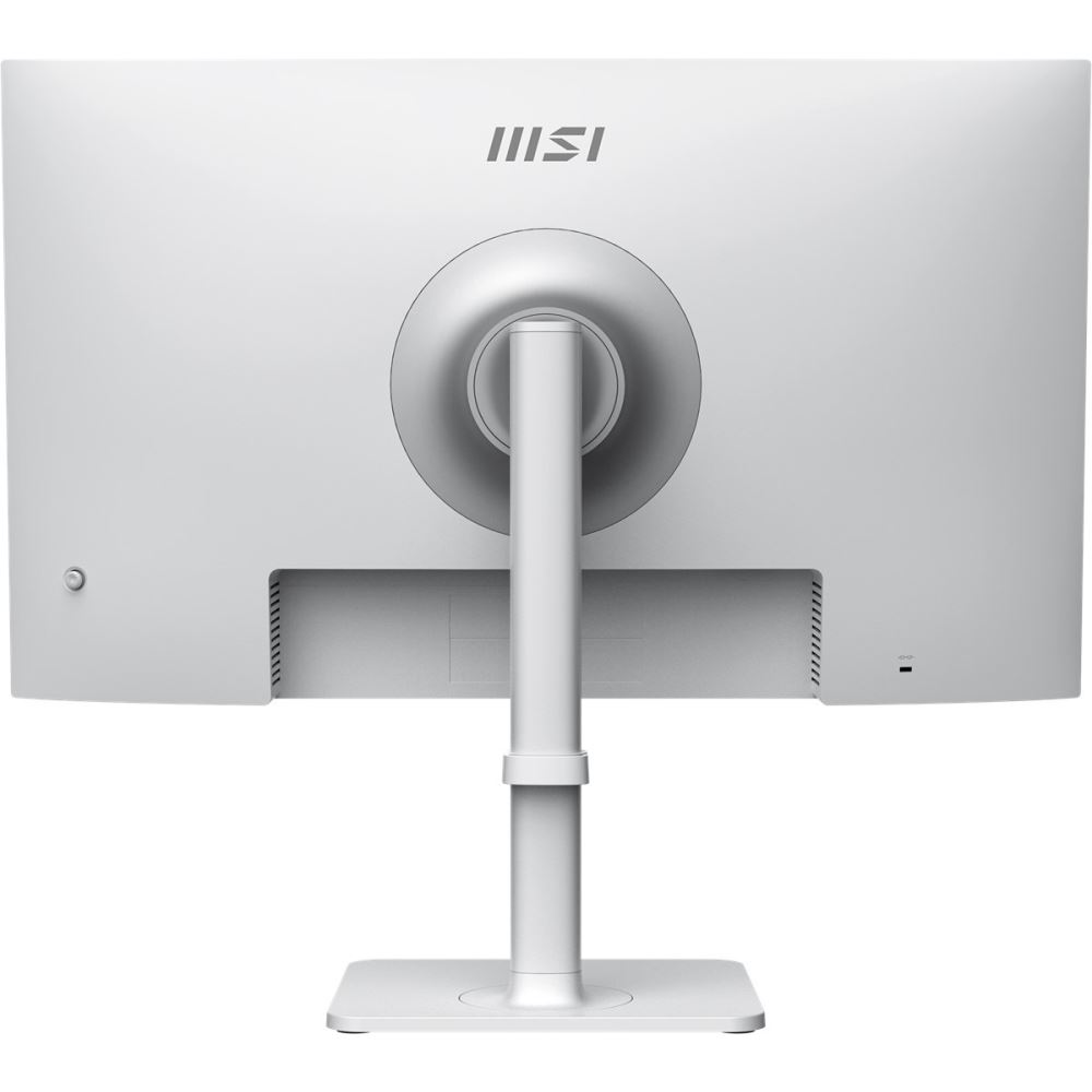 Msı 27 Modern Md272upsw 3840x2160 (Uhd) 16:9 Flat Ips 60hz 1ms Adaptıve-Sync Pıvot Beyaz Type-C Monıtor